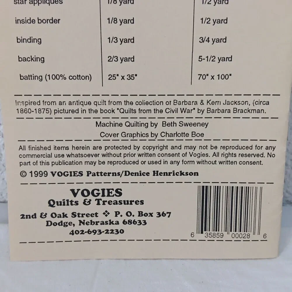 Thimbleberries & Vogies Quilt Patterns Up North Freedom Logs Northern Lights Lot
